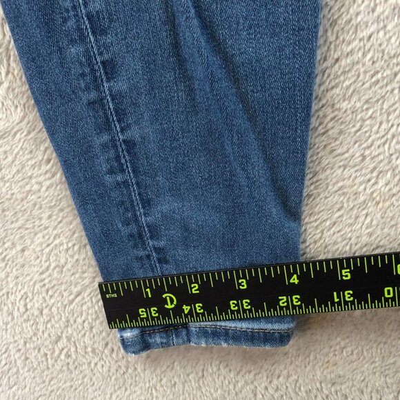 2 American Eagle Women Jeans Size 00 Lot Of Two Distressed Blue Denim Skinny Leg - Picture 8 of 16